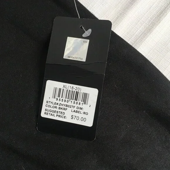 NBA Boy Size XL 18-20 Black Long Sleeve  Hoodie Sweatshirt Athletic Basketball - Picture 15 of 15